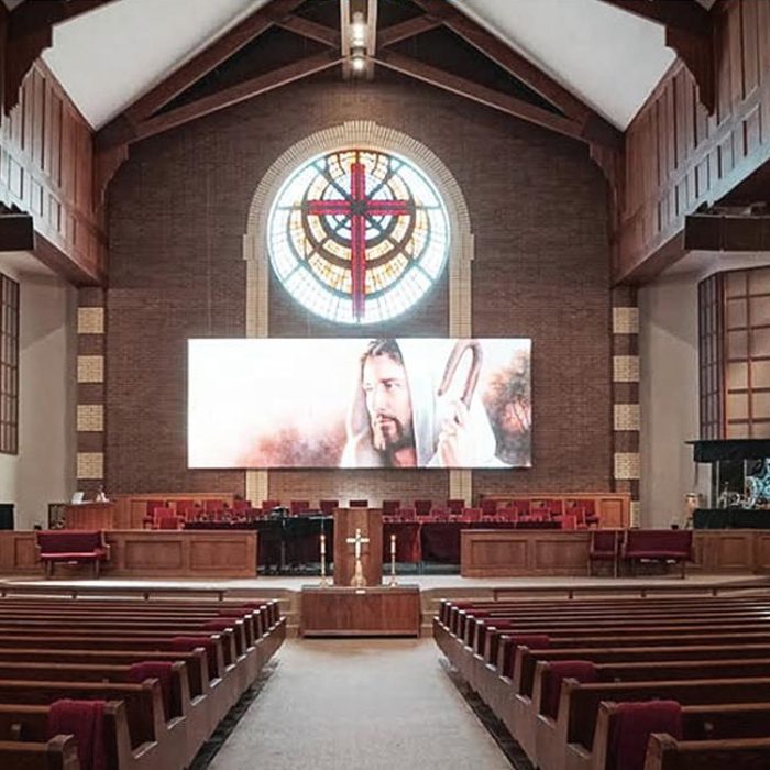 HD Indoor / Outdoor LED Curtain Display , LED Curtain Video Wall For Centure Place