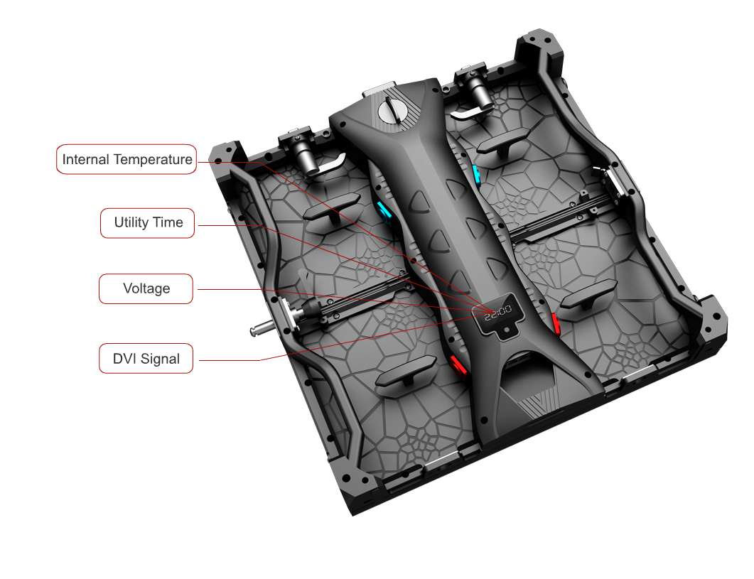 P3.91 Outdoor Adaptable Die-Cast Rental LED Screen Panel