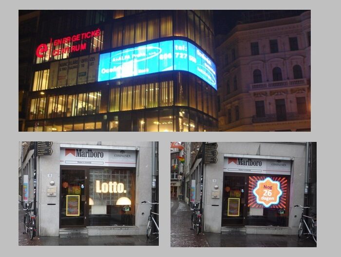 Vios Building Transparent Glass LED Display Price