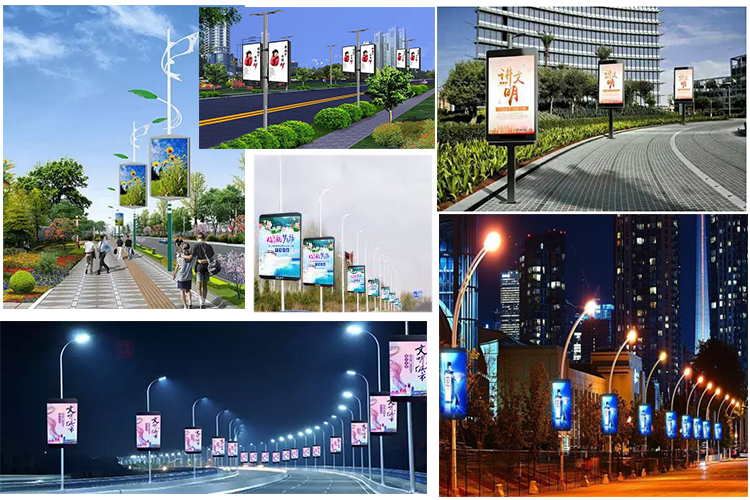 Smart Pole LED display P5mm 640×1280mm LED Screen