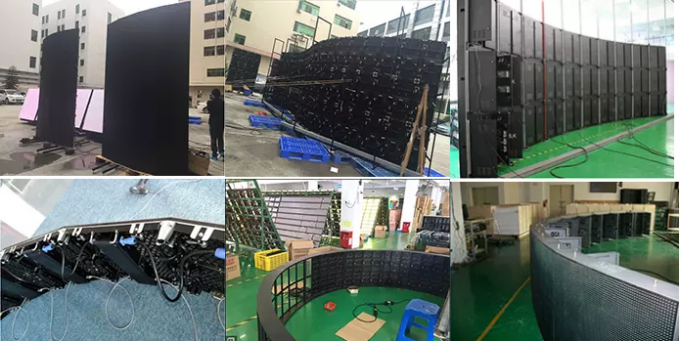 P2.6/p2.9/p3.91 Curve Indoor Led Display Rental Led Panel Display Screen