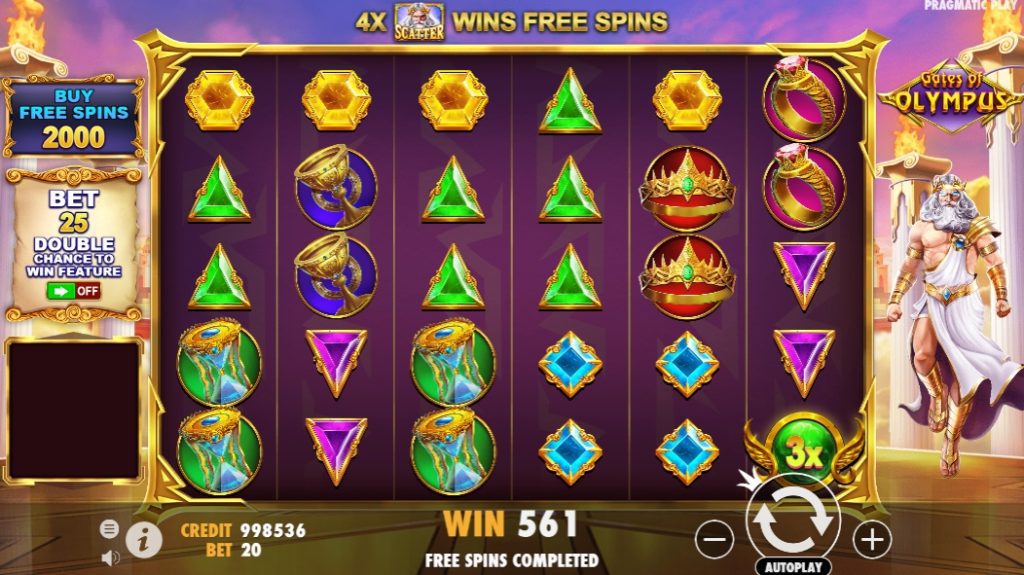 Gates of Olympus review voor spelers uit België