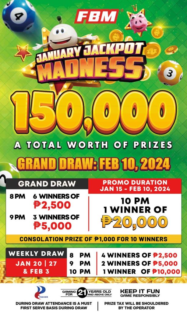FBM - FBM® unleashes jackpot madness in the Philippine bingo hall ...