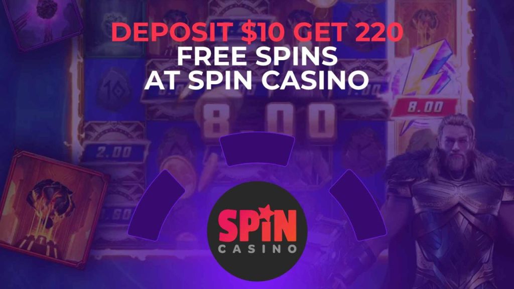 Exclusive Deposit $1 Get 70 Free Spins Bonus at Spin Casino