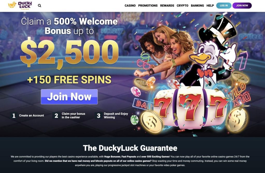 Experience the Thrill: Ducky Luck Casino Review and 2023 No Deposit ...