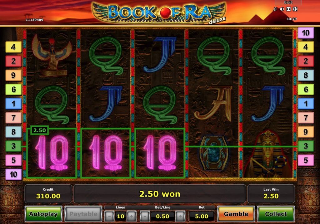Book of Ra Deluxe Slot Machine Free/Real Money ᐈ (18+)